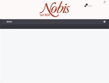 Tablet Screenshot of nobis-printen.de